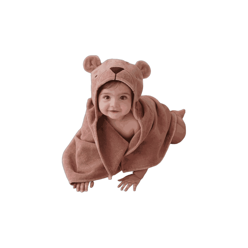 Baby Towel - Hooded Bear