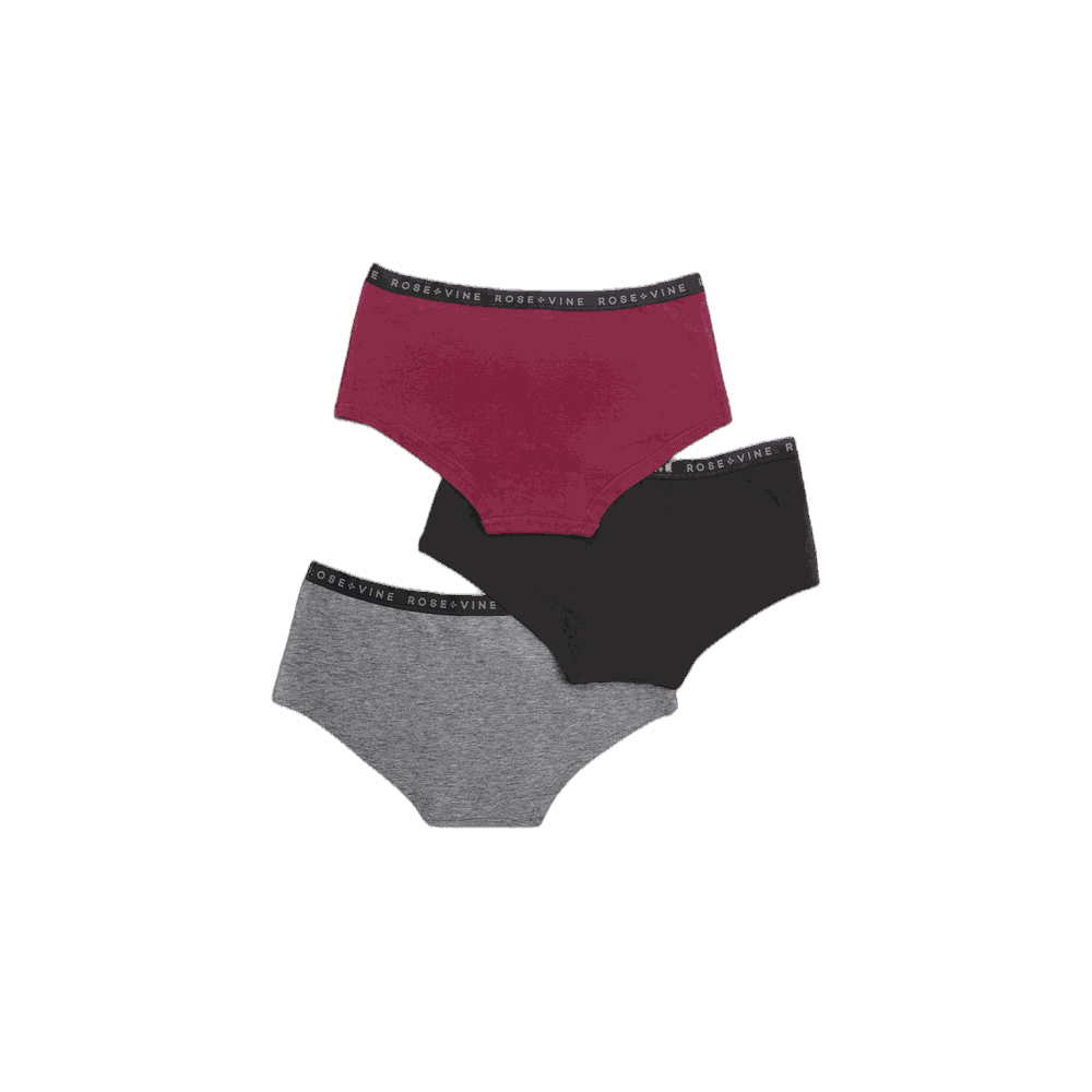 Boyshort Panties (3-pack) - Print