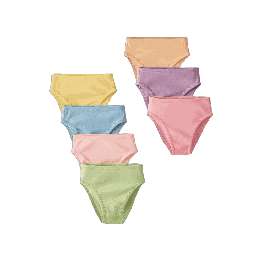 Girls Cotton Panties (7-pack)