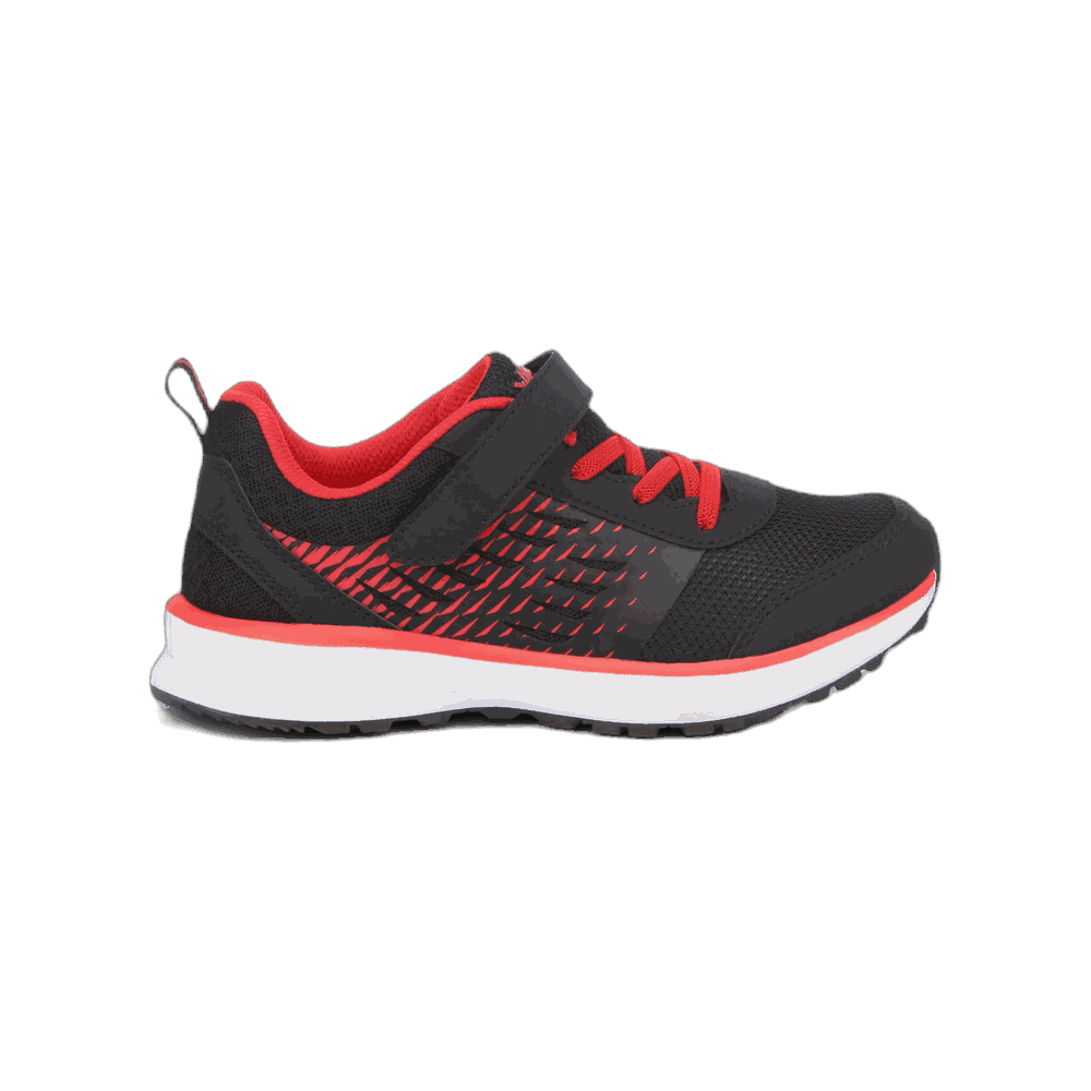 Kids Sports Trainers - Black/Red